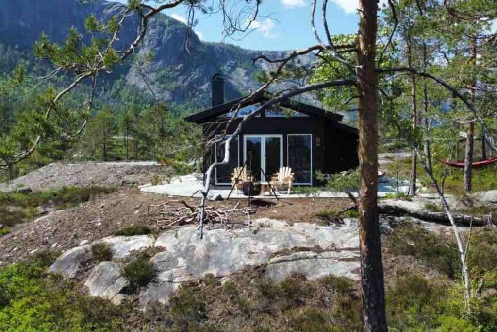 Cosy Cabin Between Lake And Mountain Treungen Eksteriør bilde